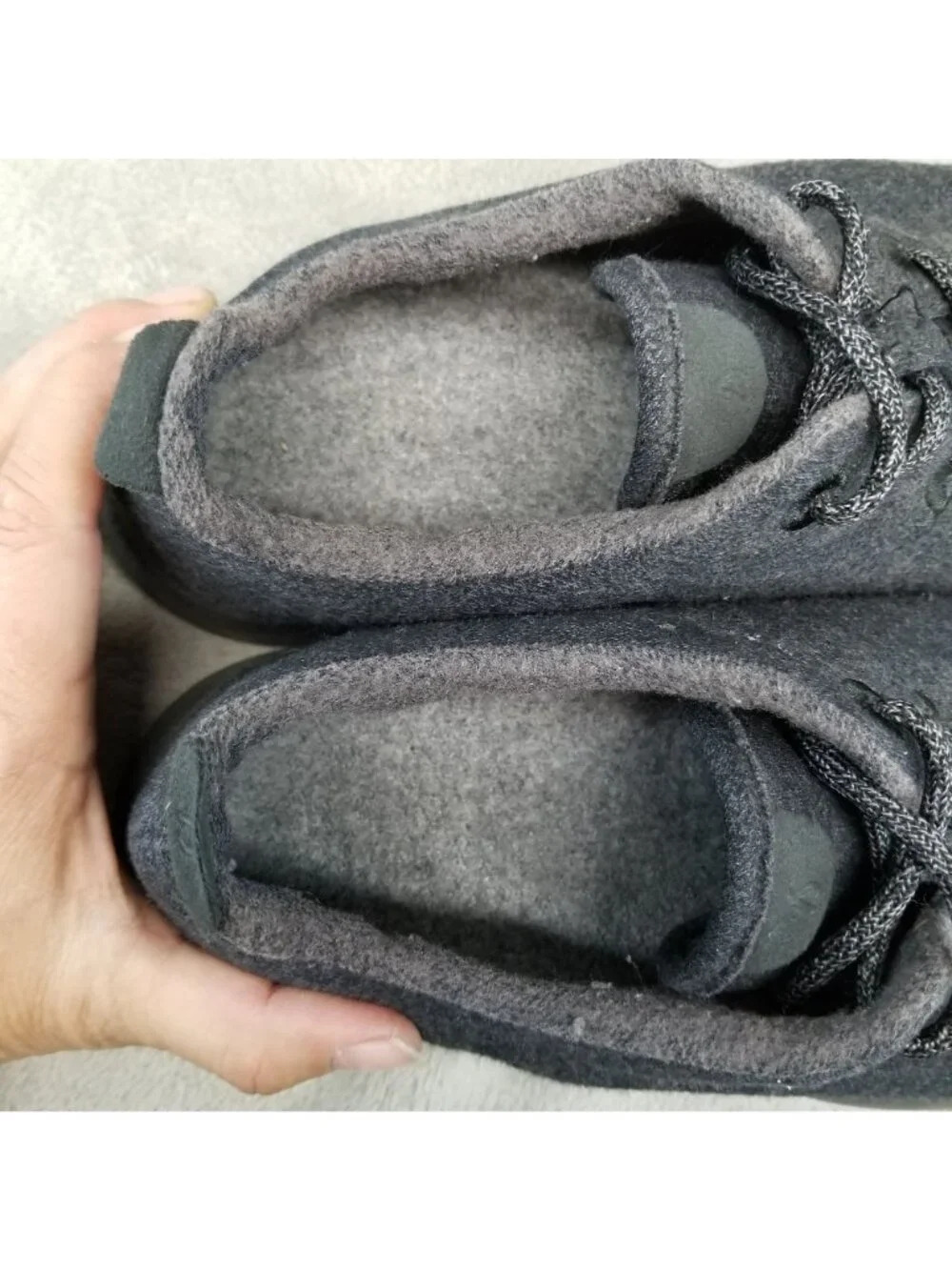 Allbirds Shoes Mens Size 10 The Wool Runners Black Merino Wool Sneakers *Read*